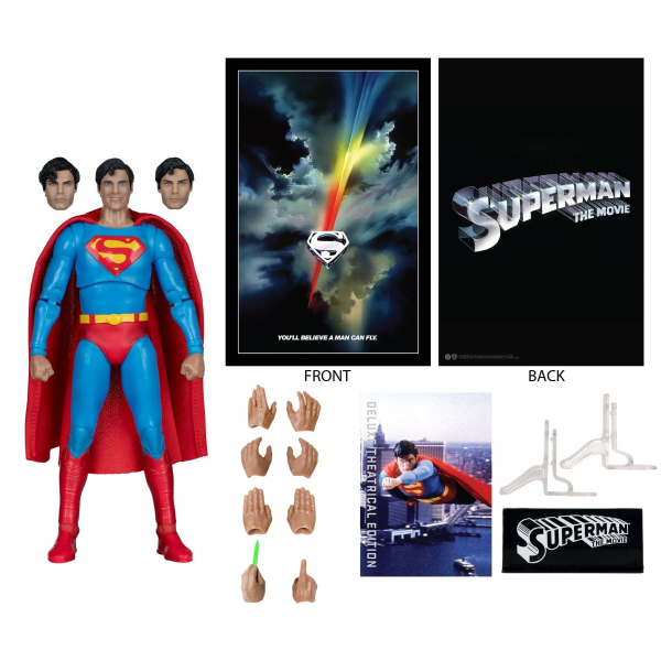 Superman 1978 McFarlane Deluxe Figur Christopher Reeve OVP | Hoppla-Stuff